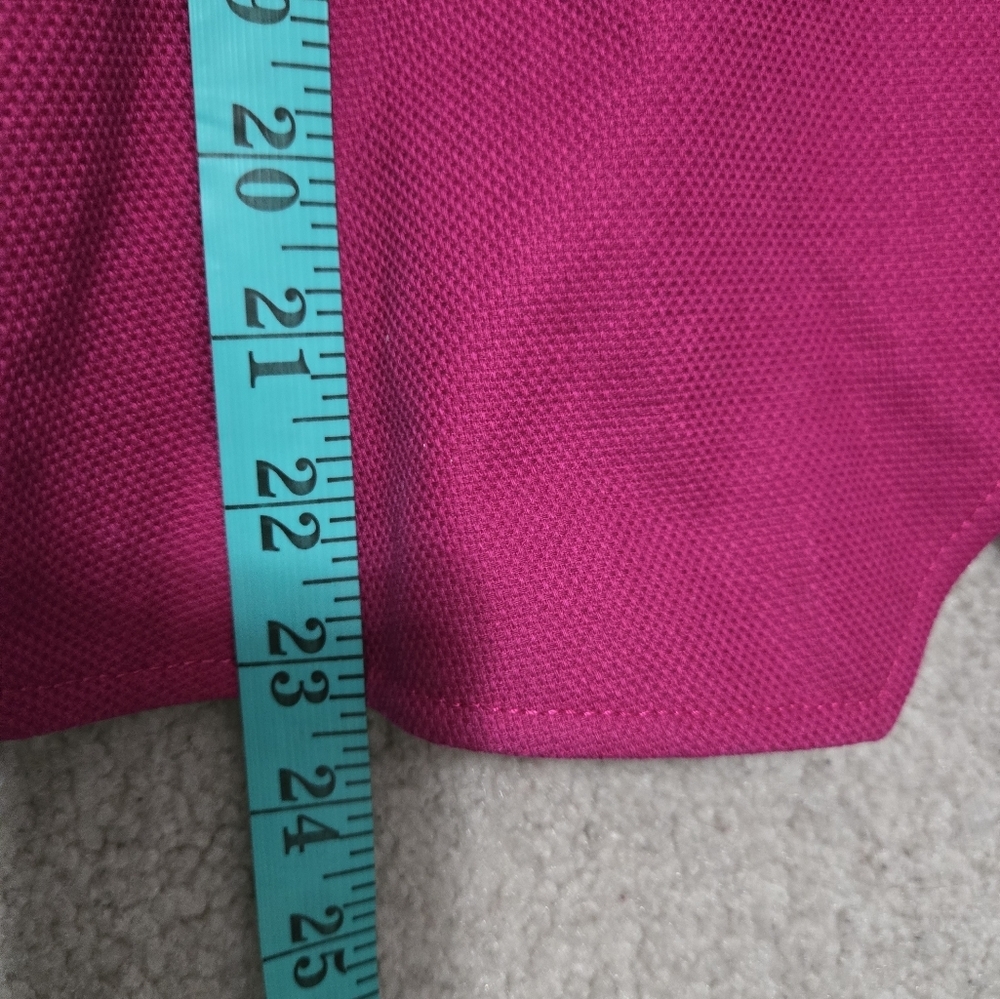 SOIA & KYO Pink Asymmetrical Zip Jacket With Neck Strap. Size XS - Picture 16 of 16